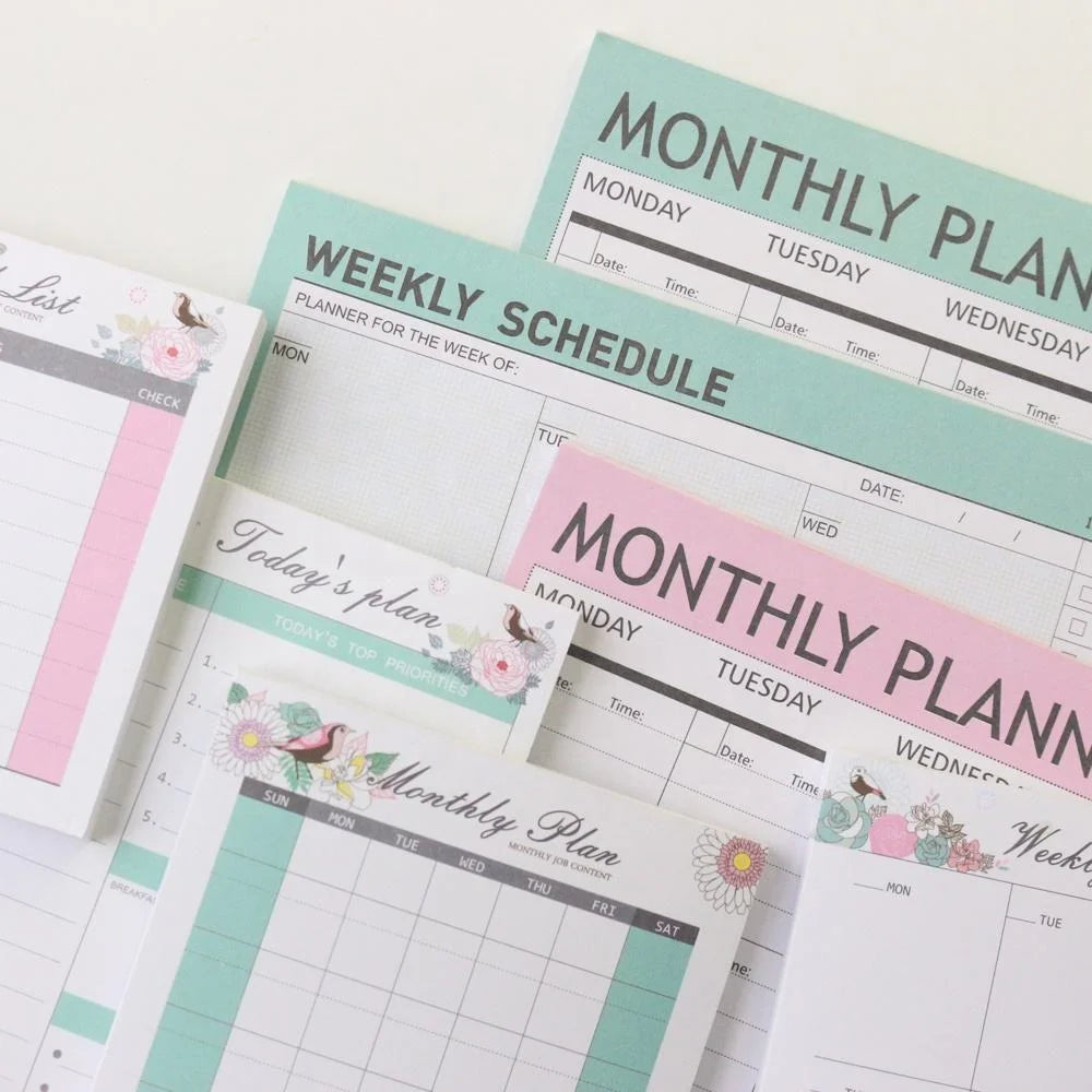 A5 Desk Planner – Daily & Weekly