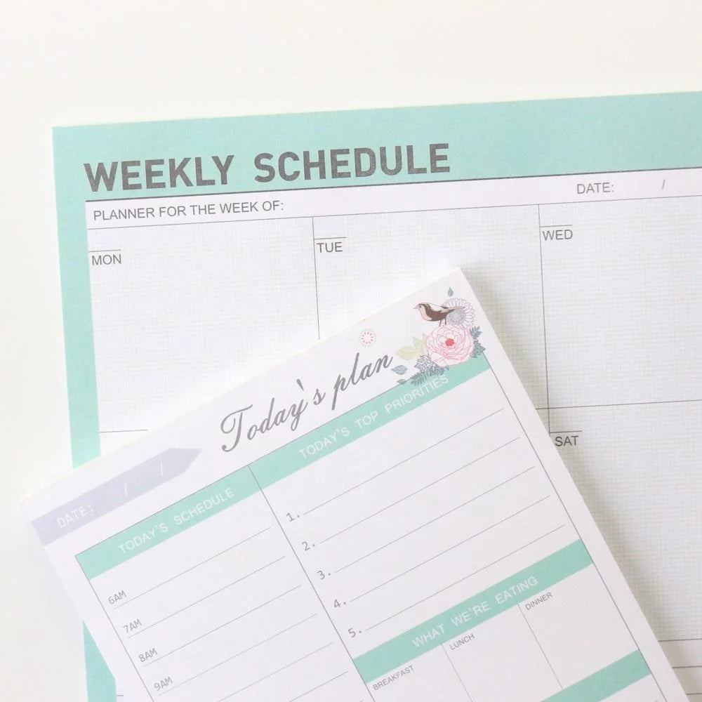 A5 Desk Planner – Daily & Weekly