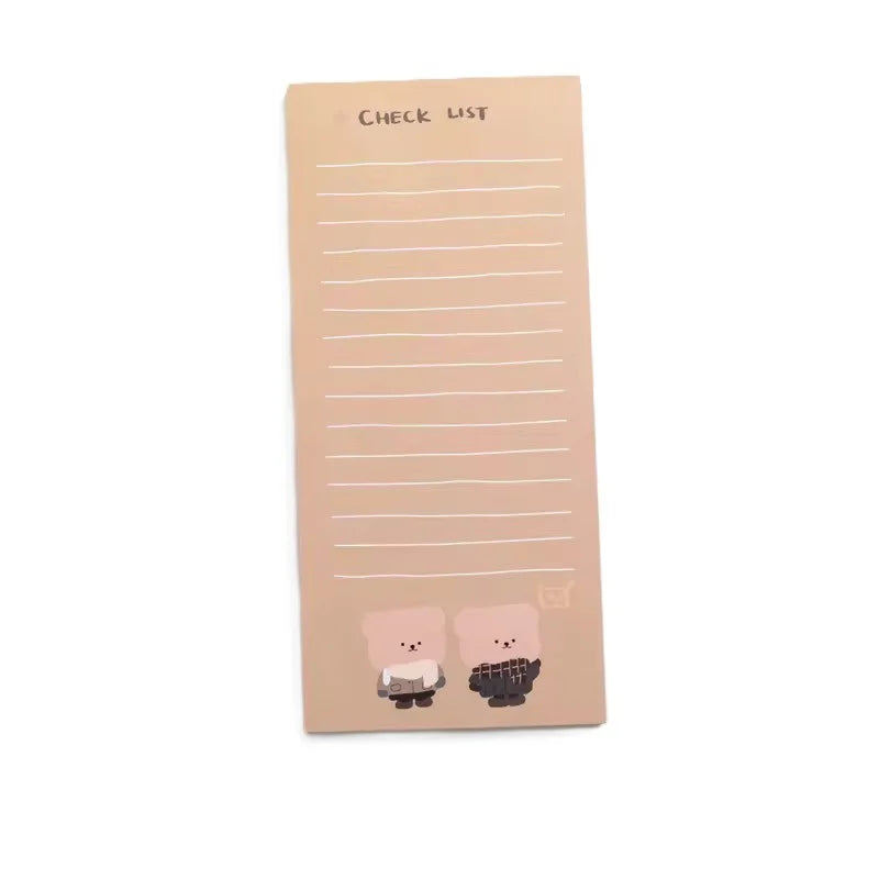 Cute Bear Sticky Memo Pad