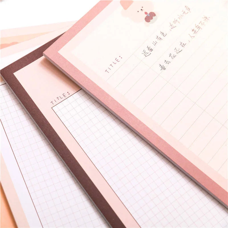 Cute Bear Sticky Memo Pad
