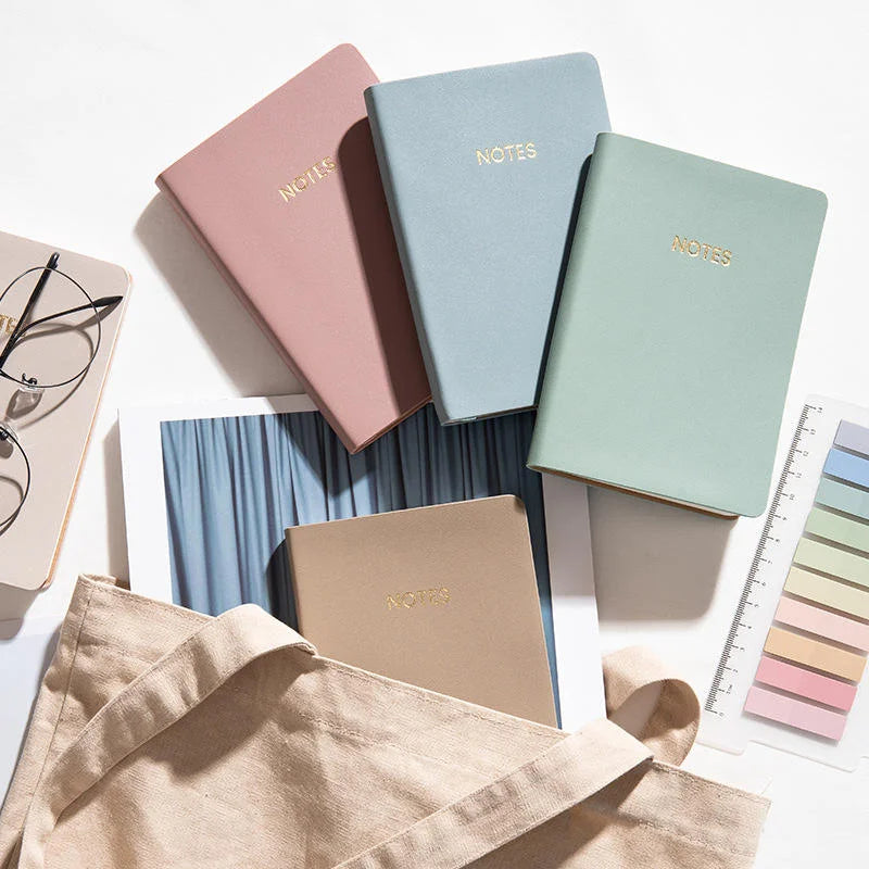 Classic PU Leather A6 Journal Notebook