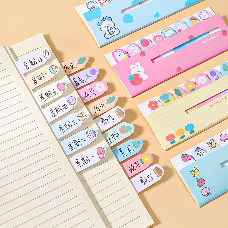 Cute Cartoon Sticky Index Tabs