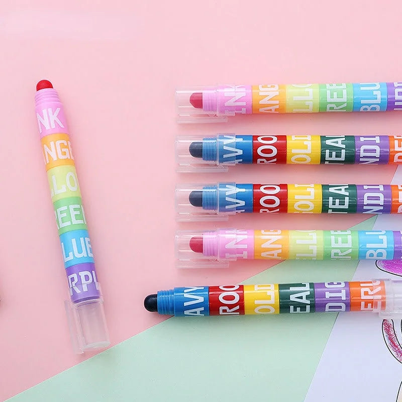 Spliceable Vintage Colour Solid Highlighter Set