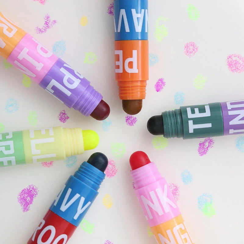 Spliceable Vintage Colour Solid Highlighter Set