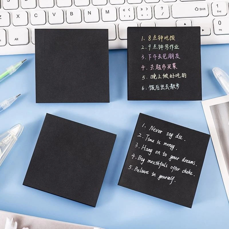 Black Sticky Notes
