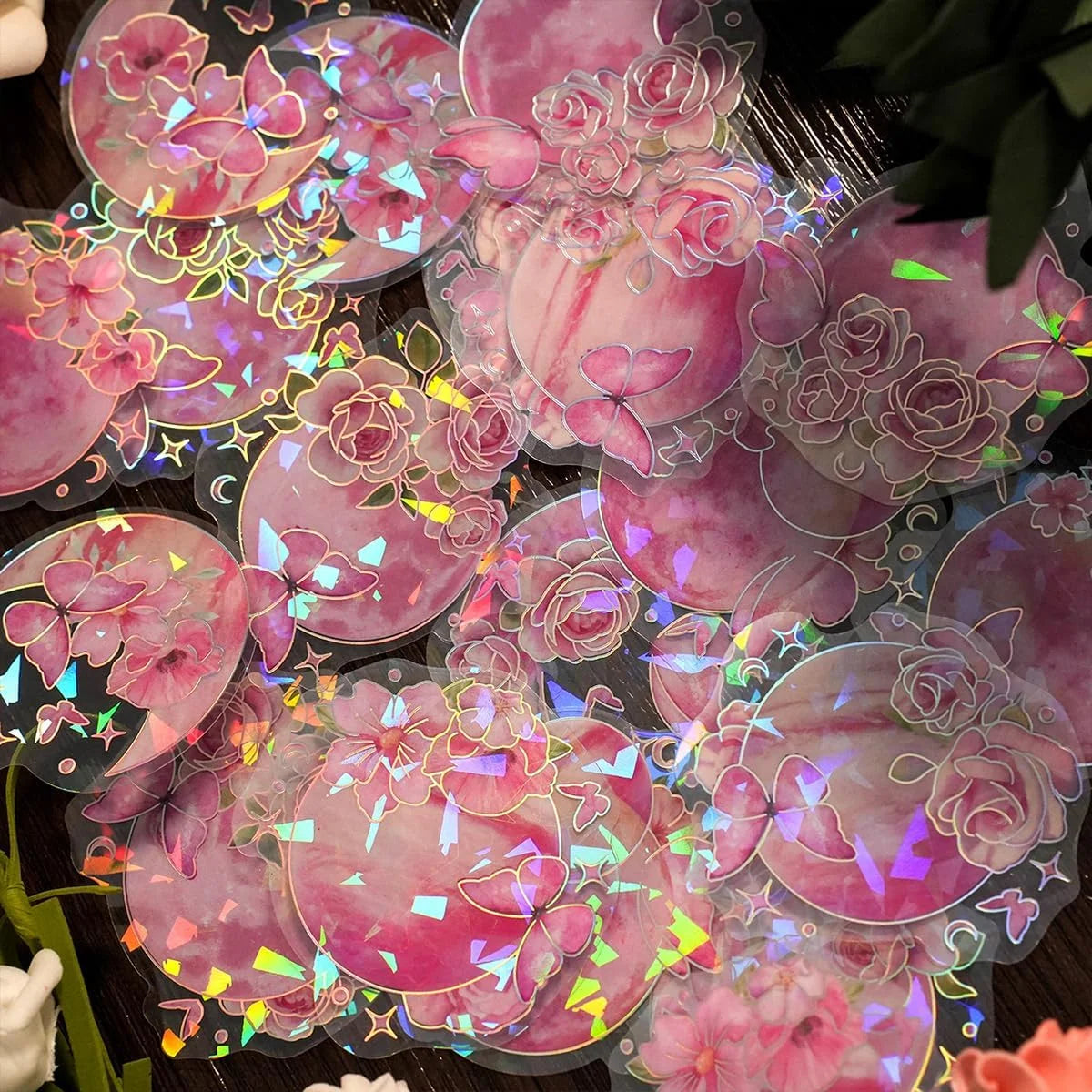 Holographic Glitter Stickers