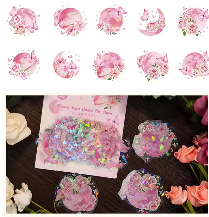 Holographic Glitter Stickers