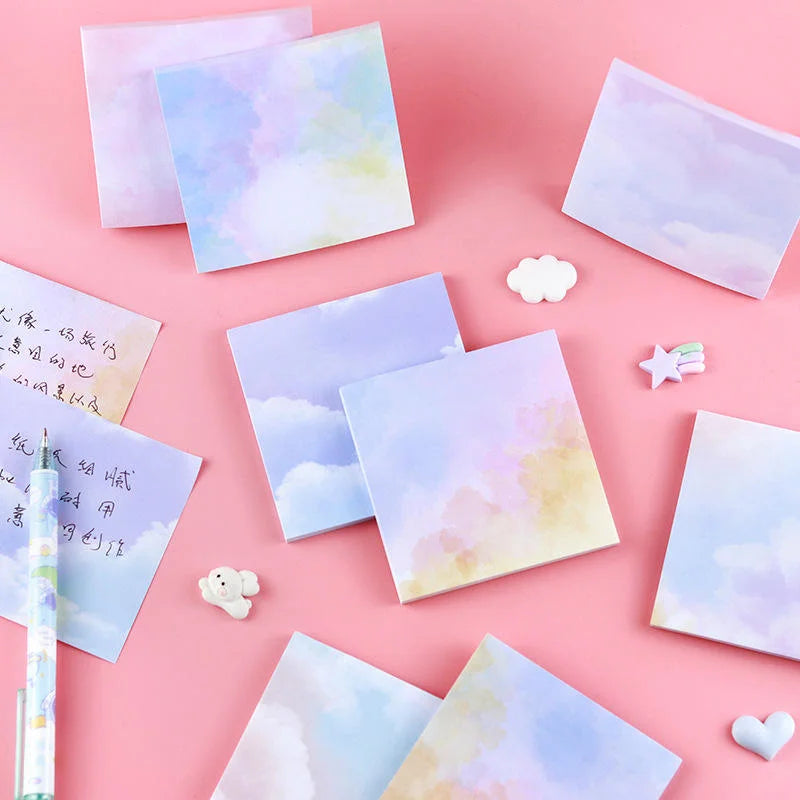 Colorful Starry Sky Memo Pad