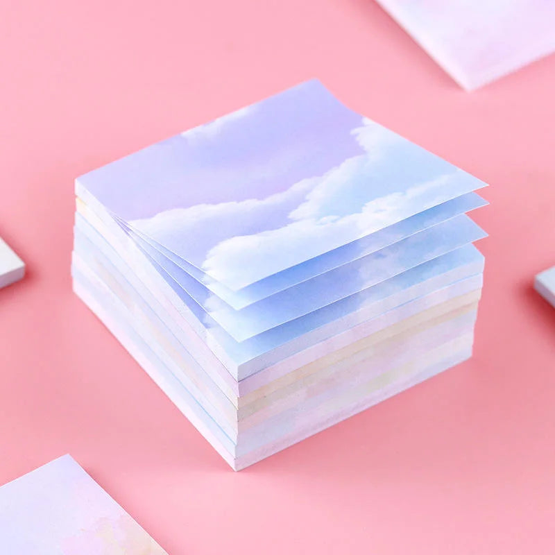 Colorful Starry Sky Memo Pad