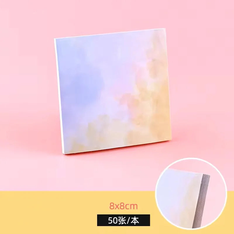 Colorful Starry Sky Memo Pad