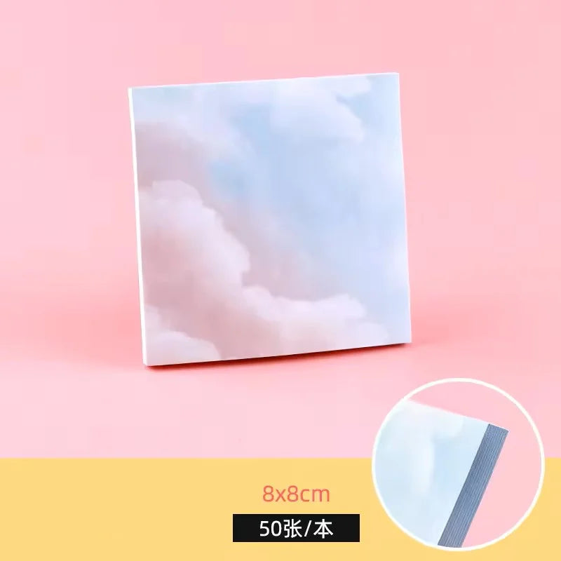 Colorful Starry Sky Memo Pad