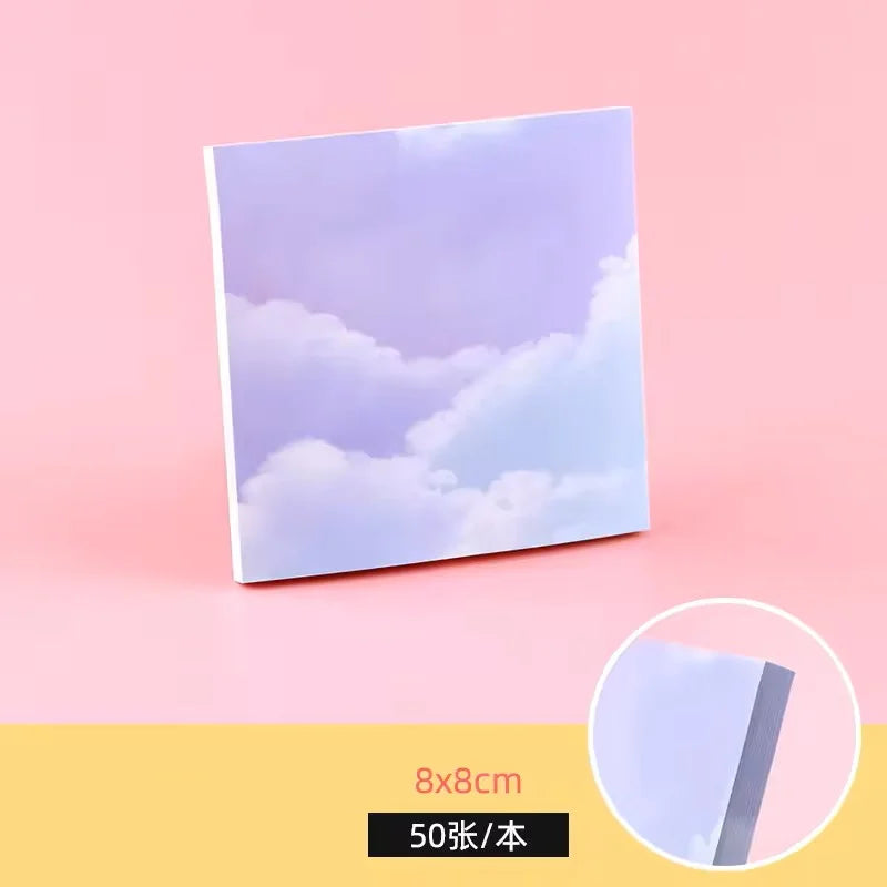 Colorful Starry Sky Memo Pad