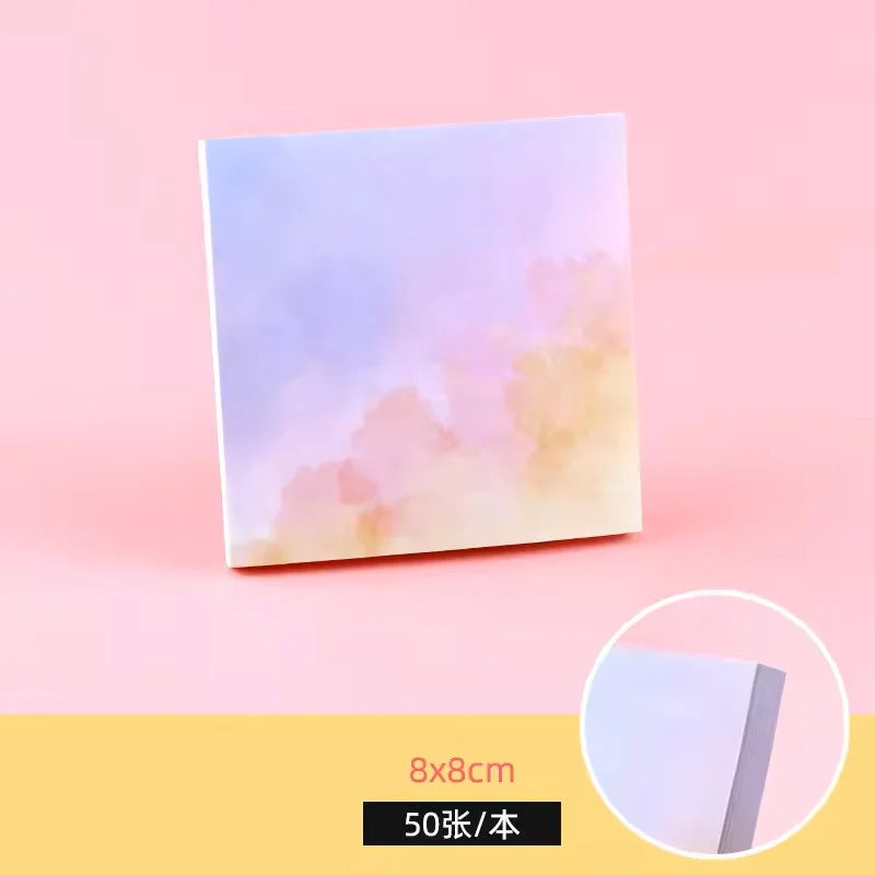 Colorful Starry Sky Memo Pad