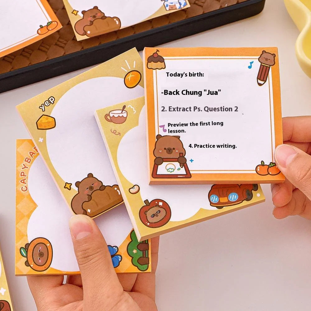 Capybara Sticky Note