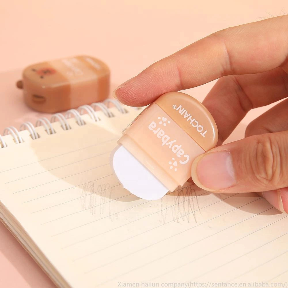 Cute Capybara 2-in-1 Pencil Sharpener with Eraser