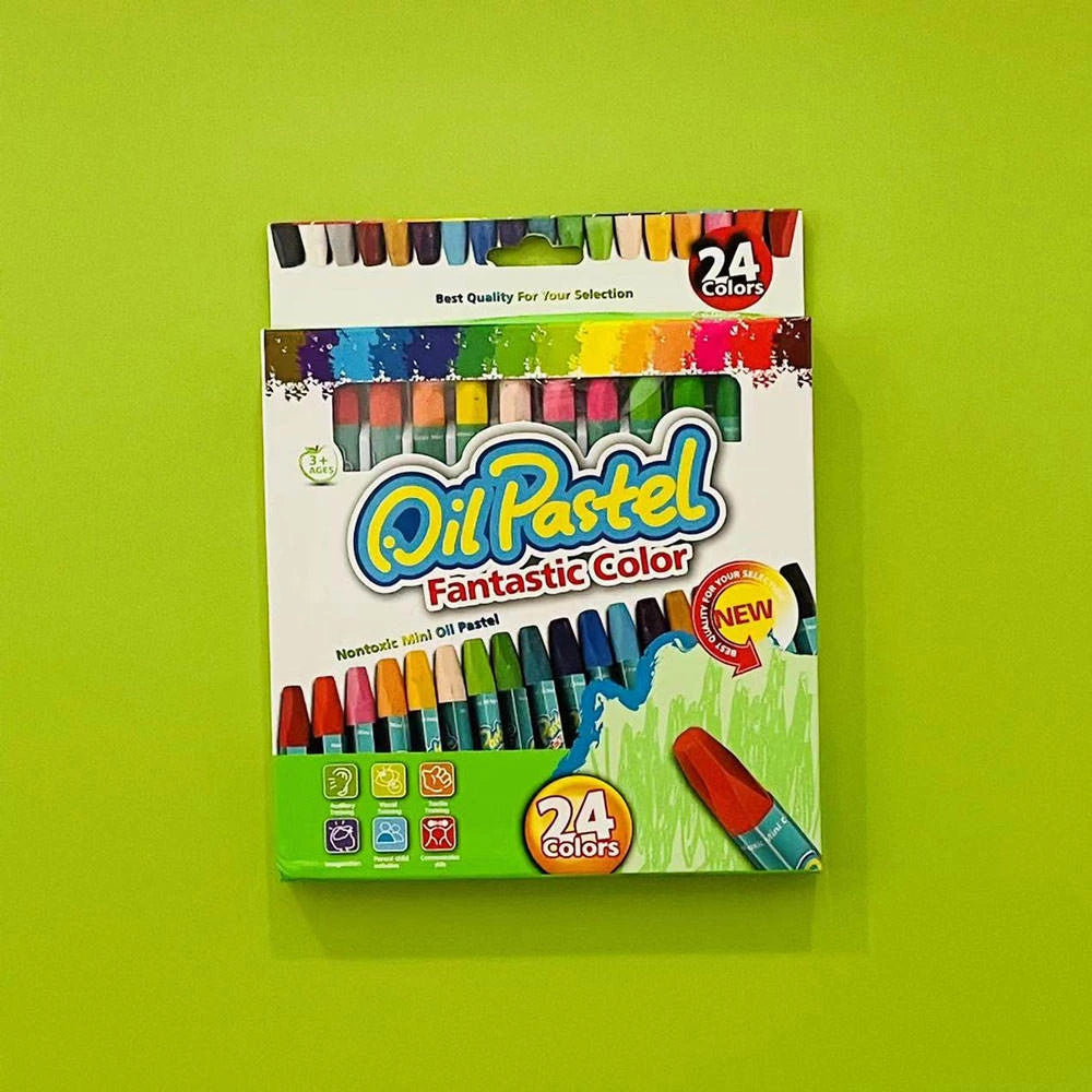 Fantastic Color Oil Pastels Crayons Set
