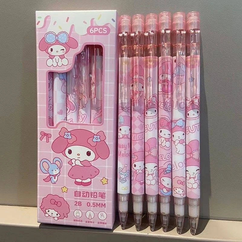 0.5mm Cute Cartoon Mechanical Pencil Set