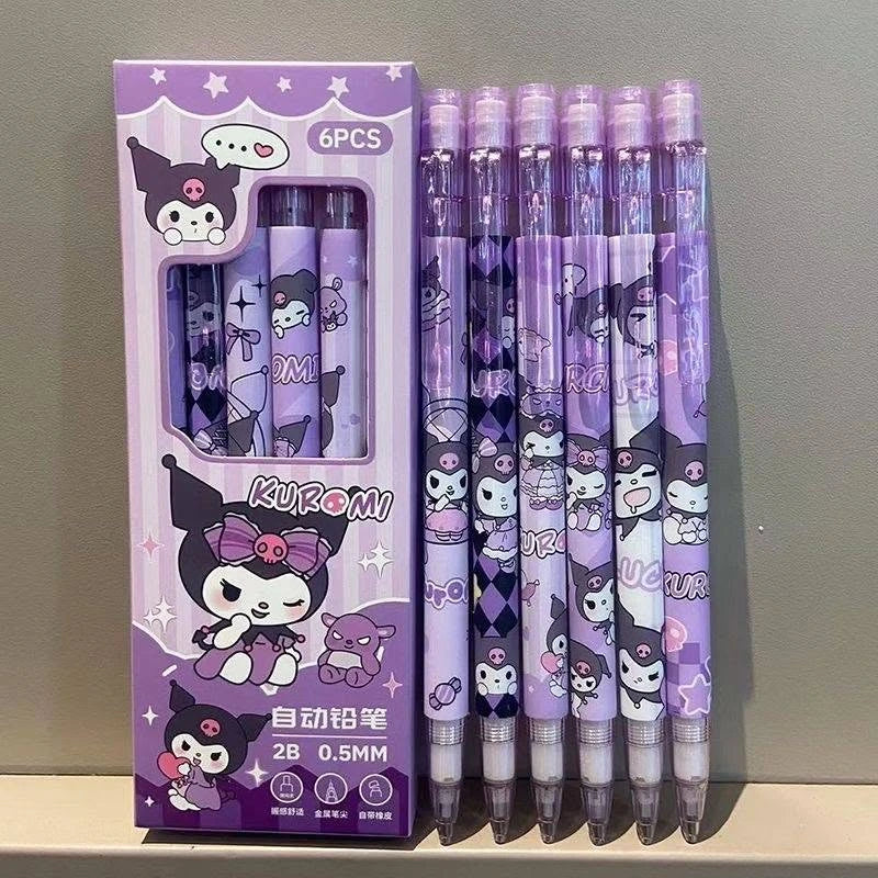 0.5mm Cute Cartoon Mechanical Pencil Set