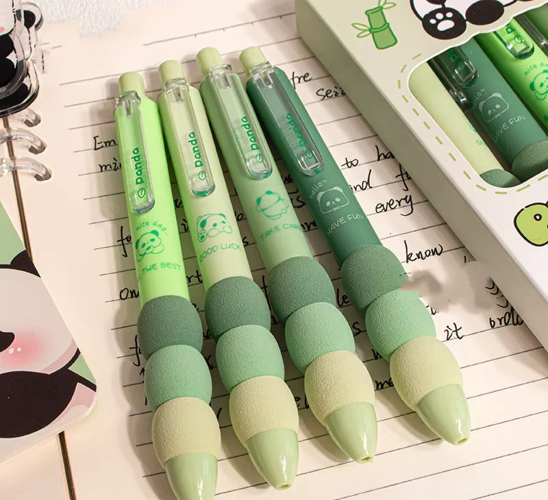 MOKA 4-Piece Kawaii Cartoon Gel Pen Set