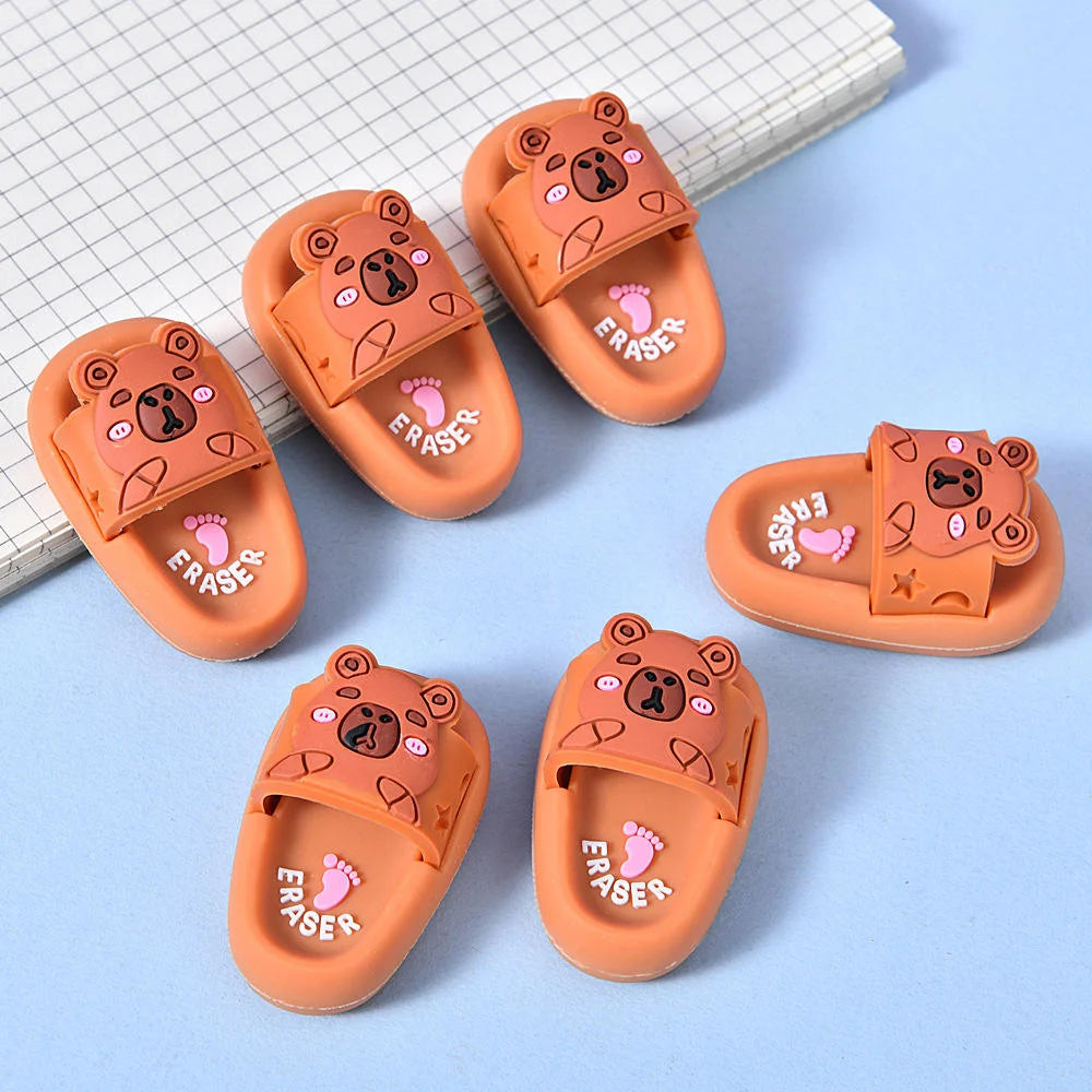 Cute Slipper-Shaped Mini Eraser