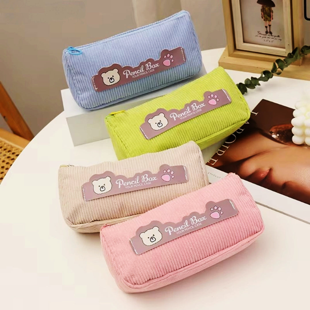 Cartoon Bear Stationery Bag