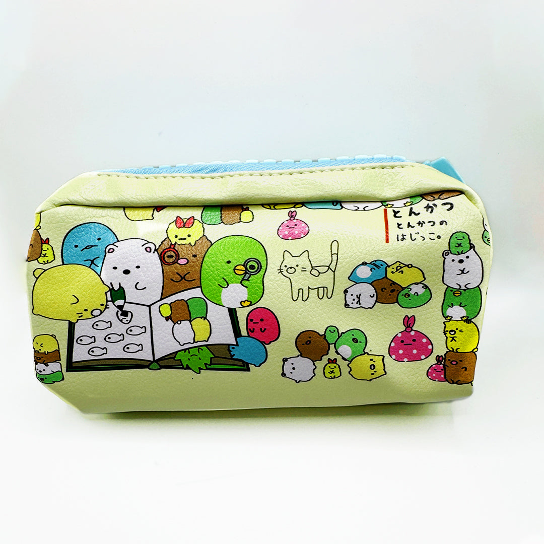 Kawaii Pattern Stationery Bag - PU Leather