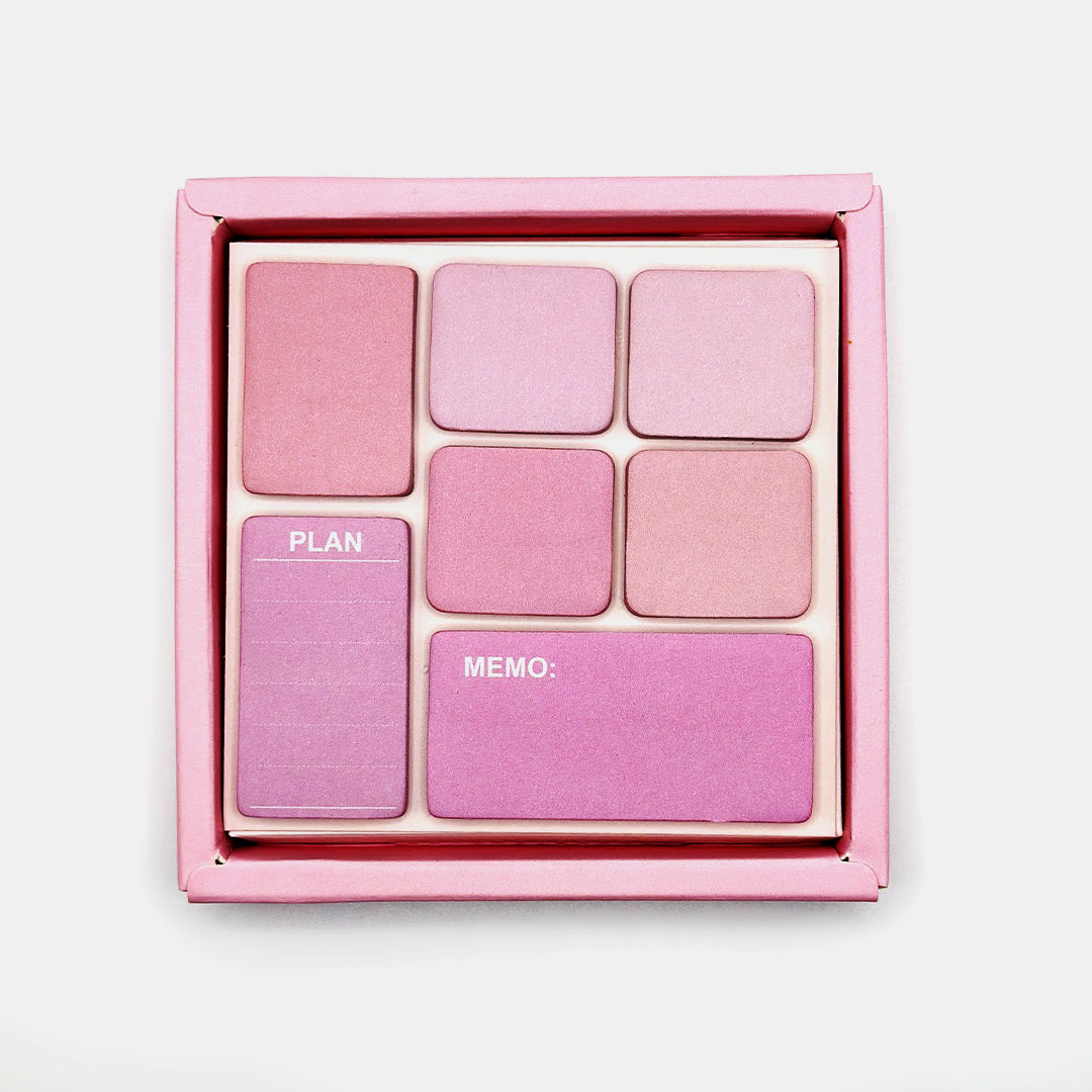 Elegant Eye Shadow Shaped Sticky Note Pad