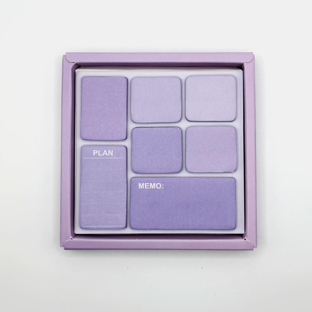 Elegant Eye Shadow Shaped Sticky Note Pad