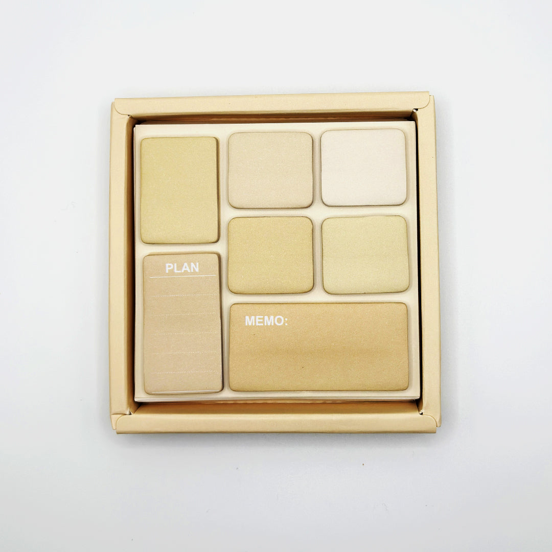 Elegant Eye Shadow Shaped Sticky Note Pad