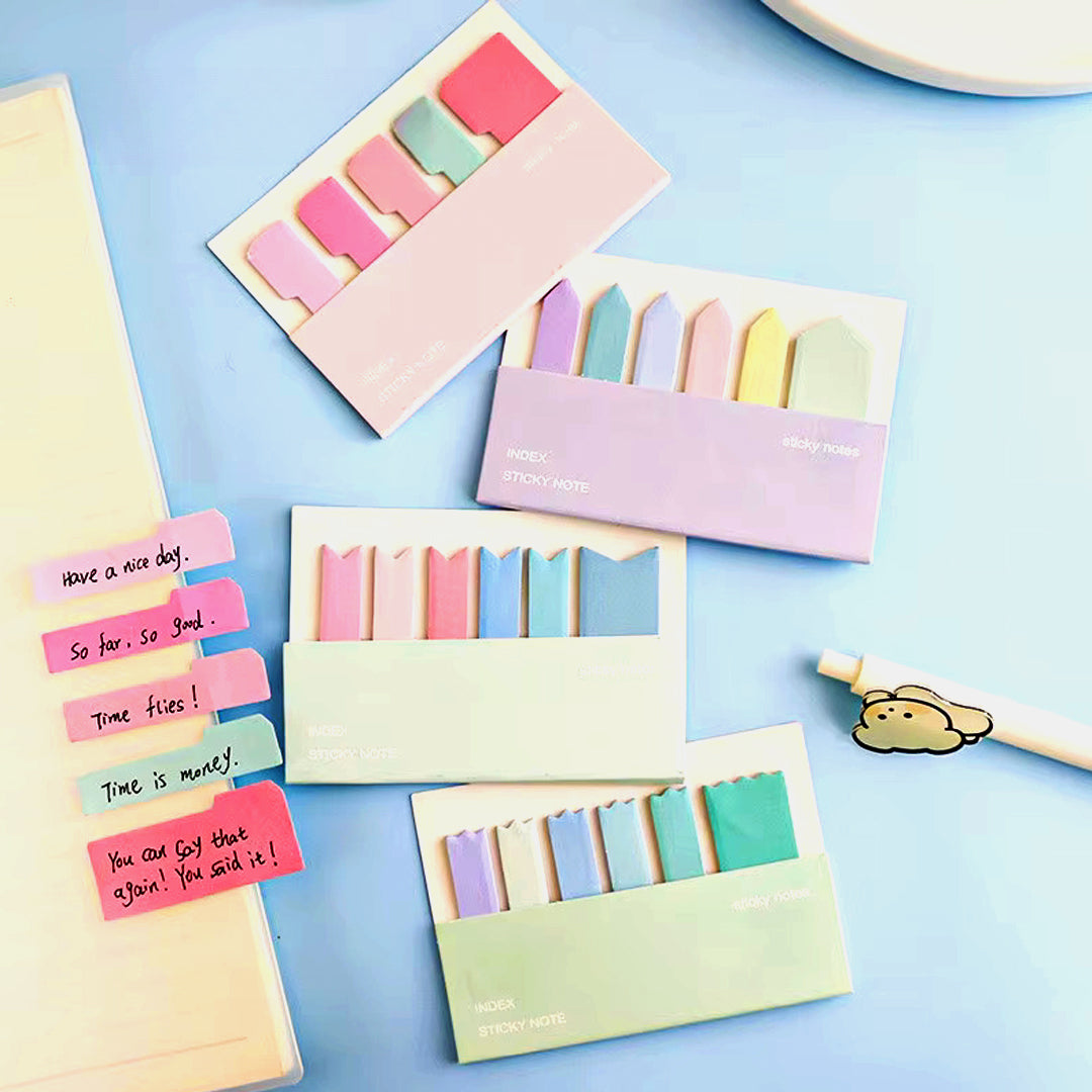 Small Note Tags Gradient Sticky Small Bookmarks Tags – Pop Craft