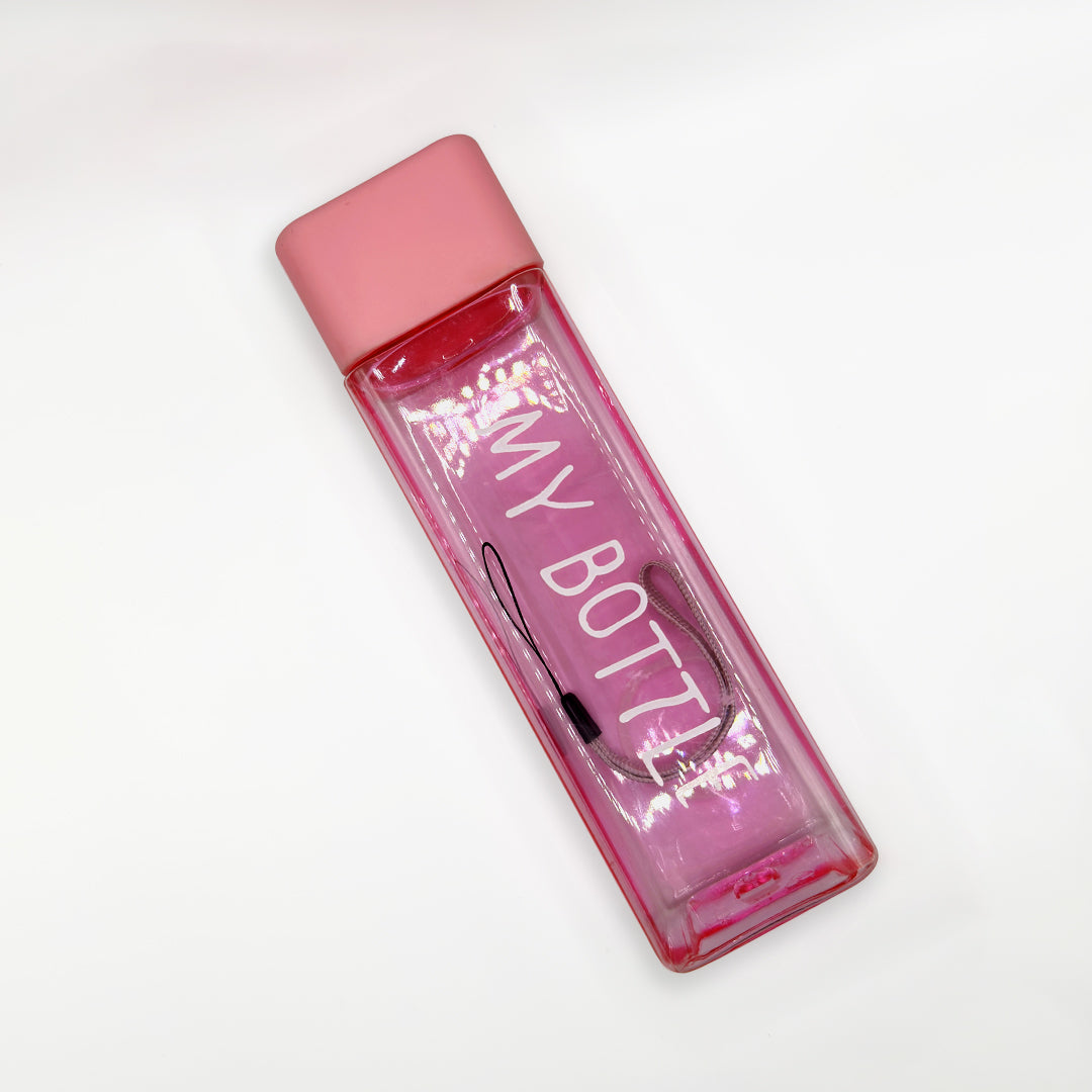 Casual Creative Simple Square Water Bottle Leak-Proof