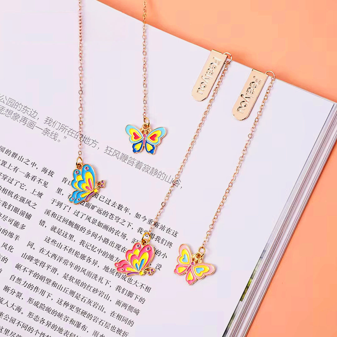 Butterfly Metal Bookmark