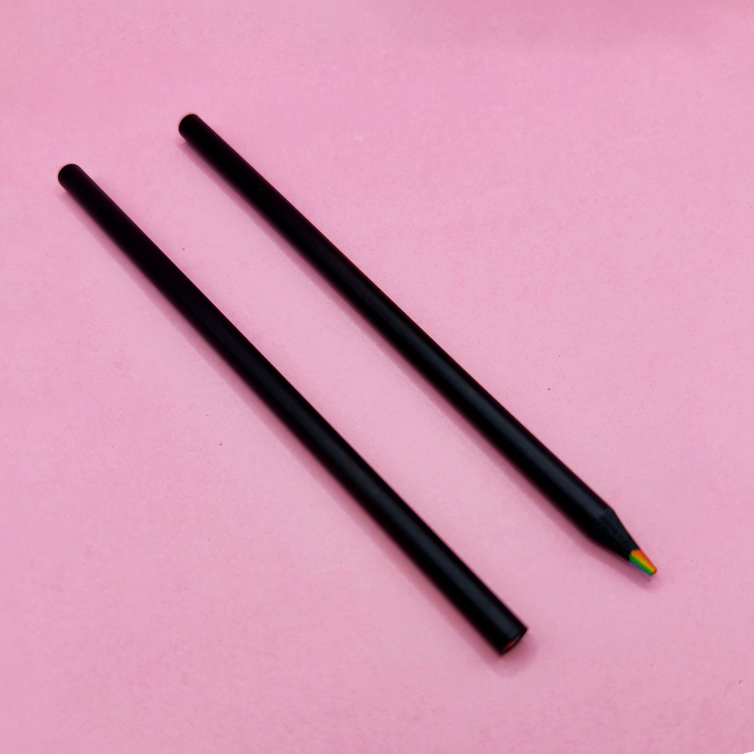 Rainbow 7 Colors Round Pencil