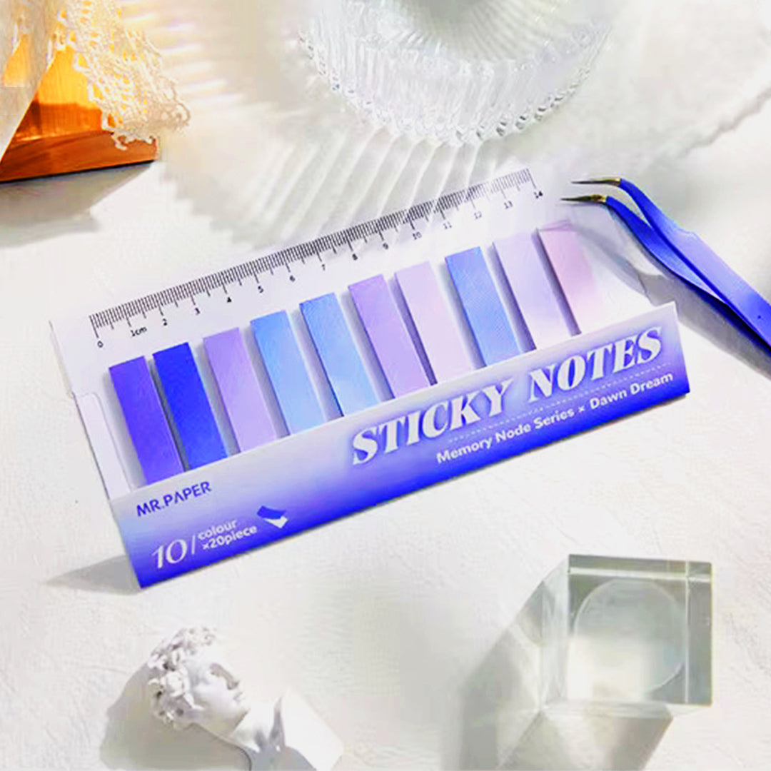 200 Sheets/set of Moranti Colored Index Stickers