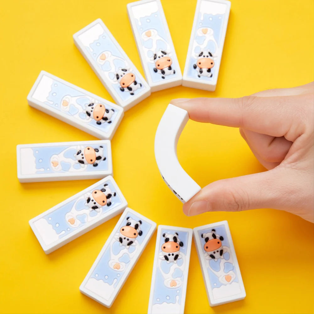 3D Cow Pencil Eraser