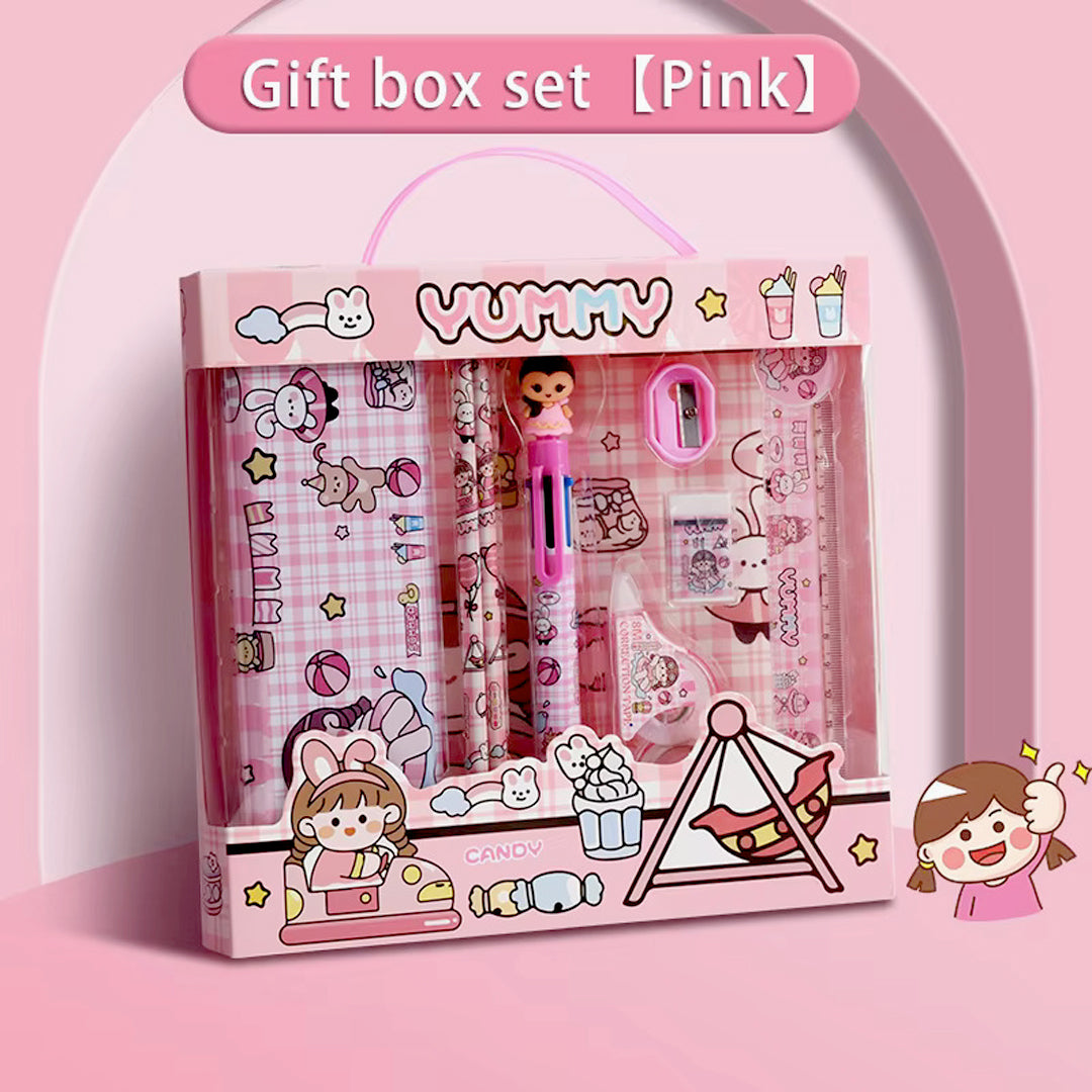 Cartoon Fashion Children's Stationery Set