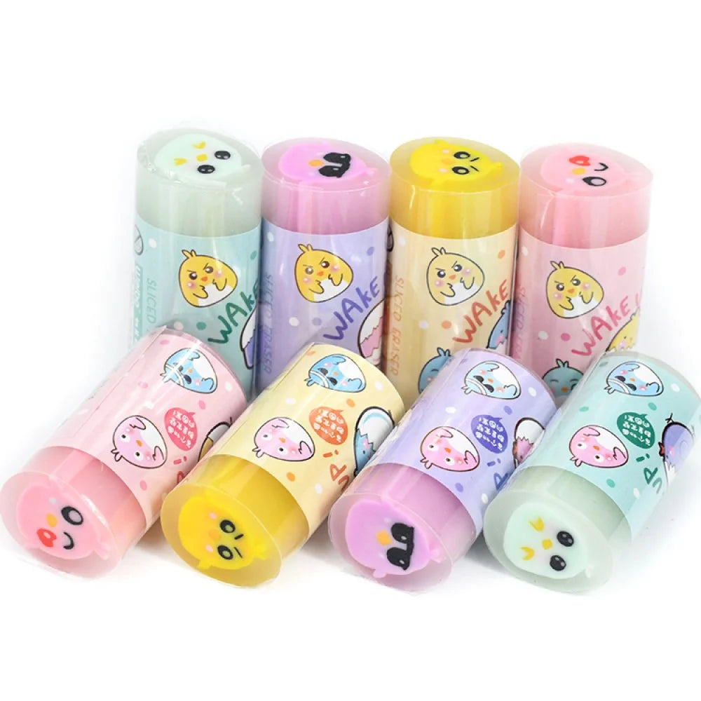 Weibo Cute Cartoon Sliced Pencil Eraser