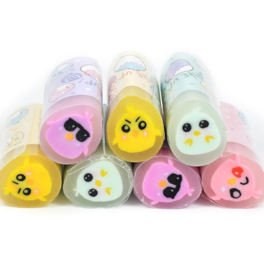 Weibo Cute Cartoon Sliced Pencil Eraser