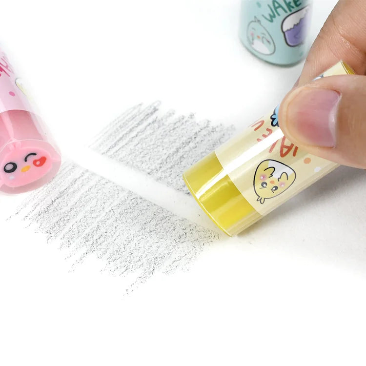 Weibo Cute Cartoon Sliced Pencil Eraser