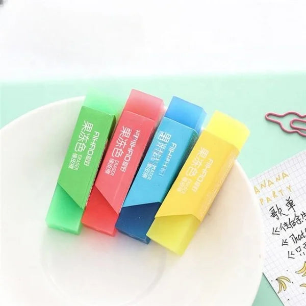 3D Square Rubber Eraser Lightweight Handheld