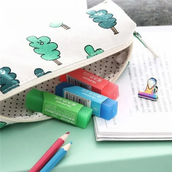 3D Square Rubber Eraser Lightweight Handheld