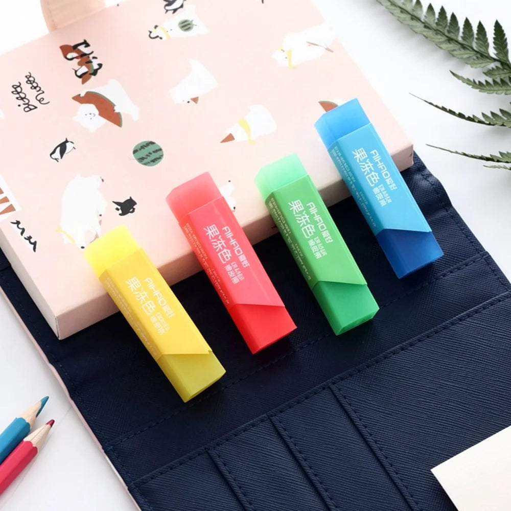 3D Square Rubber Eraser Lightweight Handheld