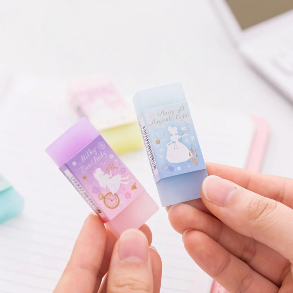 Transparent Candy Color Scented 3D Eraser