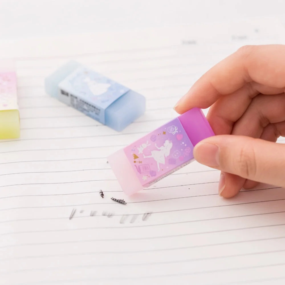 Transparent Candy Color Scented 3D Eraser