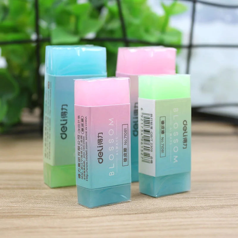 Deli Blossom Gradient Pencil Eraser