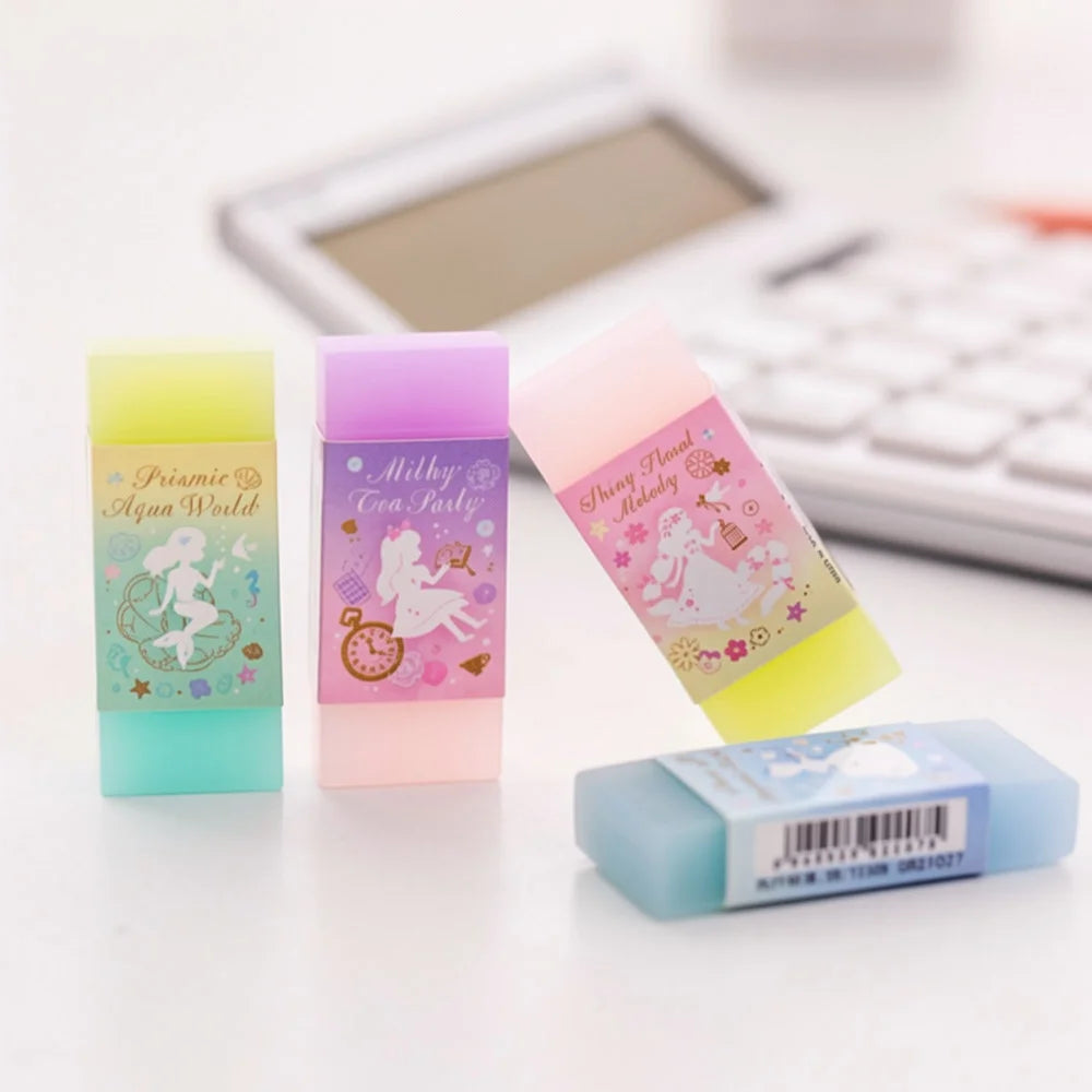Transparent Candy Color Scented 3D Eraser