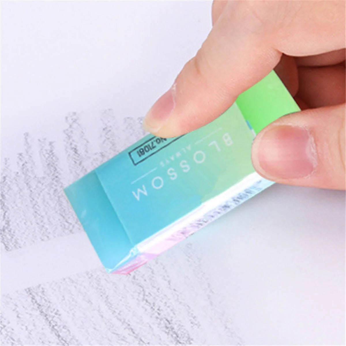 Deli Blossom Gradient Pencil Eraser