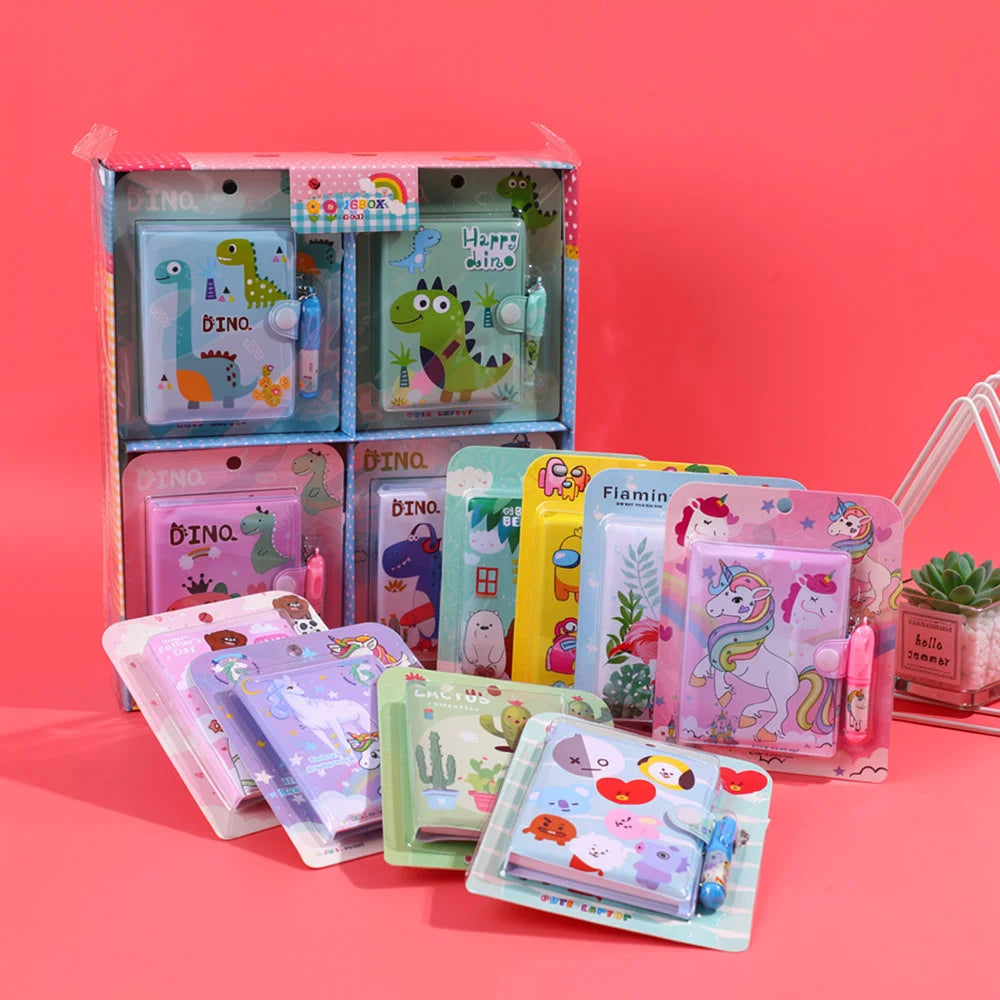 Cute Unicorn Mini Notebook Set
