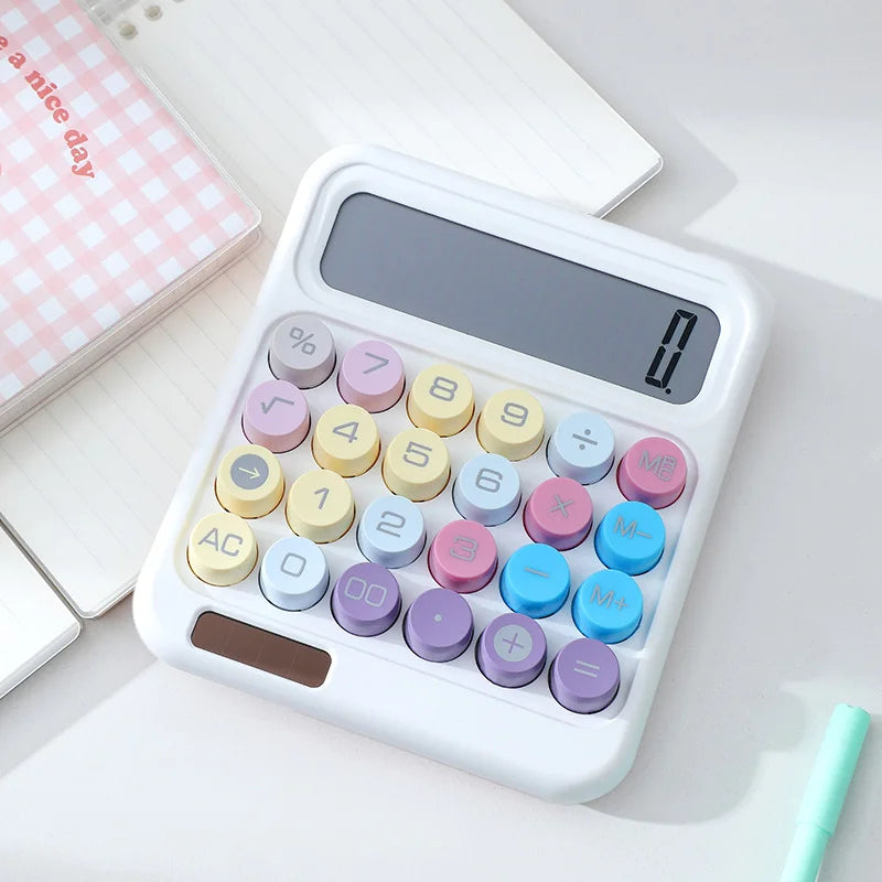 Candy-Colored Desktop Calculator