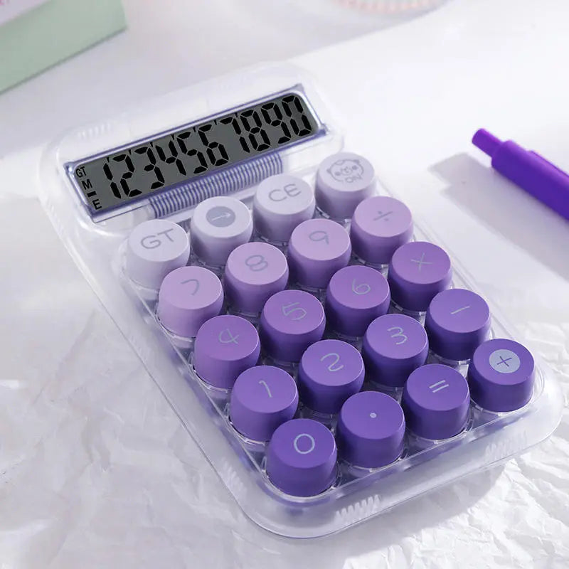 Runzon RZ-819Pro Transparent Jelly Calculator